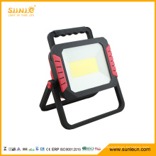 50W Small Portable LED Flood Light with Warning Flashing Camping Floodlight